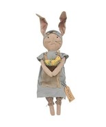 folk art primitive country Easter decor MISSY Bunny w Chick rabbit 29&quot; DOLL - £51.95 GBP