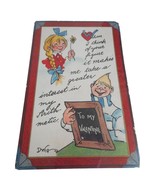 Vintage Valentine Postcard Printed Germany posted St Valentines Day 1910... - $193.44 MXN