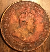 1906 Canada Large Cent Penny Coin - £2.92 GBP