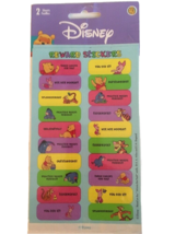 Disney Winnie The Pooh Reward Stickers 2 Sheets Sealed NEW Sandylion Tig... - $4.99