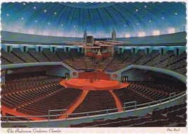 Postcard Auditorium Conference Chamber Independence Missouri - £3.10 GBP