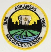 Vintage BSA Boy Scout Patch ARKANSAS 1836-1986 SESQUICENTENNIAL - $9.65