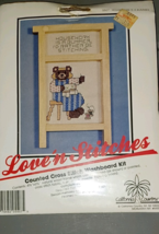 Love &#39;N Stitches Counted Cross Stitch Washboard Kit 5507 Housework is a ... - €6,25 EUR