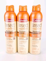 Coleman Skin Smart Insect Repellent Deet Free 6oz Lot of 3 - $29.99