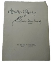 Woodland Sketches Songbook Music Classical Edward Macdowell Piano - £3.81 GBP