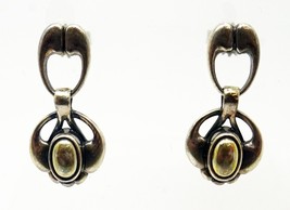 Georg Jensen 2006 Sterling Dangle Earrings (#J3340) - £350.44 GBP
