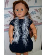 American Girl Boa, Crochet, 18 Inch Doll, Handmade - £6.39 GBP