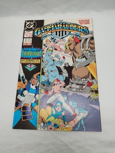 Gammarauders TSR DC Comic Book #3 - $8.90