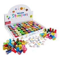Tiny Mills 60 Pcs Holidays And Occasions Assorted Stampers For Kids Teacher&#39;S Ba - £23.72 GBP