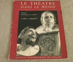 Le Theatre dans Le Monde in French &amp; English; Composers; Stravinsky, photos 1952 - £15.97 GBP