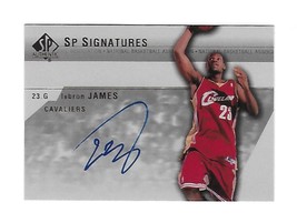 2003 Lebron James Upper Deck Autograph Rookie Card. Reprint Mint Condition  - £1.88 GBP