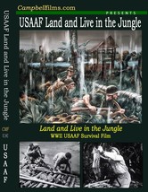 US Army Air Forces Land and Live in the Jungle Survival films WW2 wet climate - £14.18 GBP