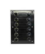 Switch Panel with Fuses and Ingress Protection - 6 Gang - £48.95 GBP