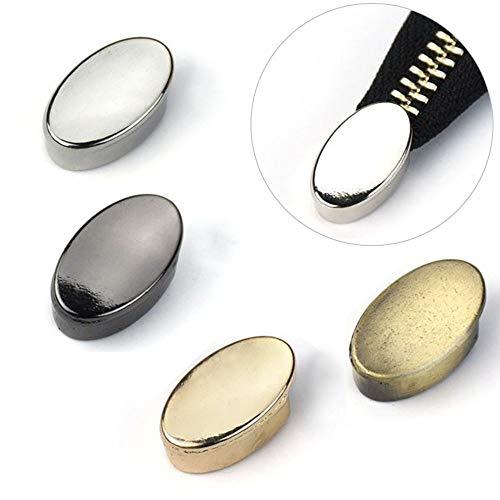 Bluemoona - 12 Sets End Tips Tip Sewing DIY Repair for Zipper Pull Bag Luggage T