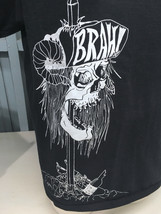 Brah Beer Skull Black Large T-Shirt - £12.46 GBP