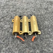 Lot Of 3 - Dale RH-50 50W .1ohm Wirewound Power Resistor Used - $16.82