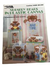 Leisure Arts Nursery Bears in Plastic Canvas Leaflet 1495 Nap Time Tissue Box - £3.13 GBP