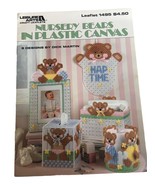 Leisure Arts Nursery Bears in Plastic Canvas Leaflet 1495 Nap Time Tissu... - £3.13 GBP
