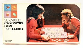 Vintage Complete 1975 Scrabble For Juniors Board Game - £27.25 GBP