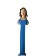 Pez Dispenser 1980 Disney Snow White Blue Body Footed 4 7/8&quot; - £5.49 GBP