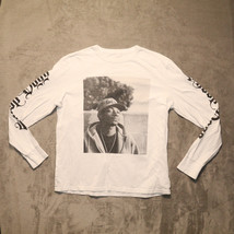 Snoop Dogg Shirt Mens Sz M White Long Sleeve T-Shirt Casual Urban Street... - $14.65