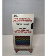 Tozai VHS Video Head Cleaning Cassette Dry Type Non-Abrasive - $128.98 MXN