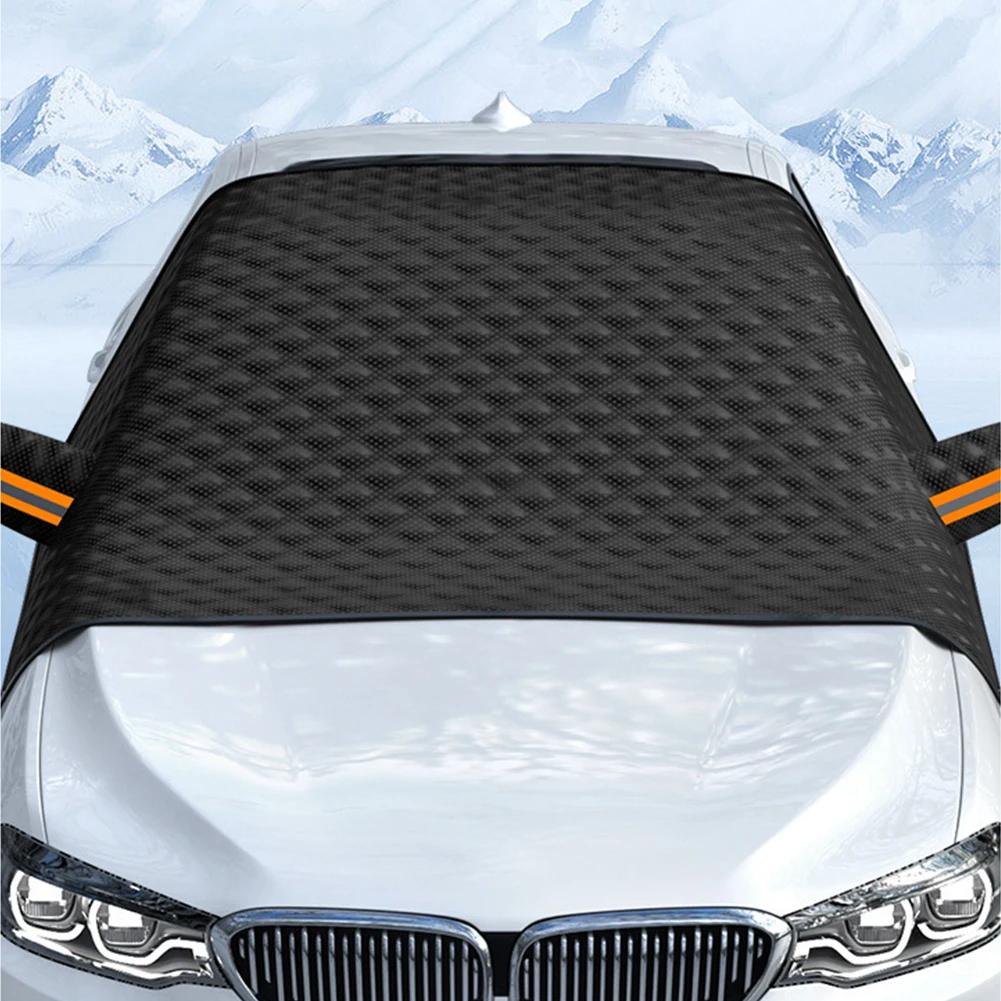 Car Front Windshield Cover Waterproof Dustproof Car Window Snow Cover Anti-Frost - £9.25 GBP