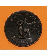 WWI 1916 BERLIN GERMANY IRON WAR FUND GOLD EXCHANGE EISERNER ZEIT COIN M... - £31.67 GBP