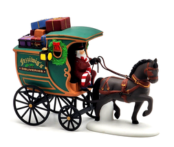 Dept 56 Fezziwig Delivery Wagon 58400 Heritage Vtg 1987 Free &amp; Fast Shipping - £27.94 GBP