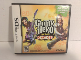 Nintendo DS Guitar Hero On Tour Decades NDS Tested No Controller - £11.20 GBP