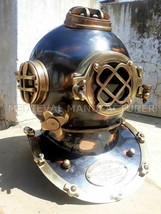 Vintage Diving Helmet Perfect Antique Diving helmet Replica 18&quot; Heavy He... - $159.17