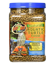 Zoo Med Aquatic Turtle Growth Food Formula 90 oz (3 x 30 oz) Zoo Med Aquatic Tur - £73.70 GBP