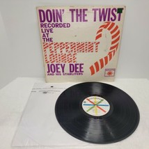 Joey Dee &amp; The Starliters  Doin&#39; The Twist At The Peppermint Lounge LP - TESTED - £5.11 GBP