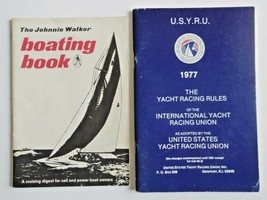 Vintage 1977 U.S.Y.R.U. The Yacht Racing Rules &amp; The Johnnie Walker Boat... - £7.84 GBP