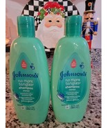 Lot of 2 Johnson&#39;s No More Tangles Shampoo Original Formula 13 Fl Oz - $34.64
