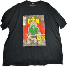 MF Doom Comic Book Cover Print Shortsleeve Cotton Black T-Shirt size 3XL - $231.00 MXN