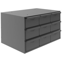 Drawer Bin Cabinet With 9 Drawers, Prime Cold Rolled Steel, - £160.82 GBP