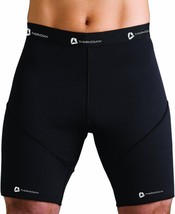 Thermoskin Athletic Compression Shorts, Black, X-Large - £25.35 GBP