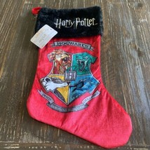 Harry Potter Wizarding World Christmas Holiday Stocking Hogwarts Crest H... - £13.58 GBP