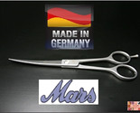 MARS PRO PET GROOMING 7 inch CURVED STAINLESS STEEL Nickel Finish SHEAR ... - $69.99