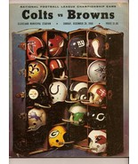 1968 NFL Championship Program Colts browns - $199.61