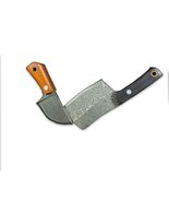 KOWAKA Mini Pocket Knives Set 2 Damascus Pattern Tiny Knife with Sheath - €3,58 EUR