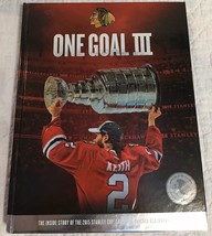 Chicago Blackhawks One Goal III 3 Book - Includes book extras &amp; DVD - New Open - £15.69 GBP