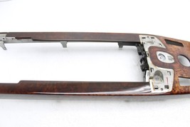 07-09 MERCEDES-BENZ W221 CENTER CONSOLE WOOD BEZEL TRIM E5681 image 4