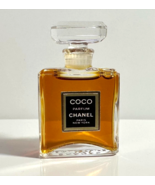 Coco Chanel Eau De Parfum Pefume Miniature Collectible Crystal Top Mini ... - $69.29