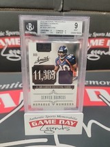 2010 National Treasures ROD SMITH Notable Numbers Gu Patch /88 BGS 9 - £35.41 GBP