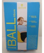 New Active  Fitness Ball -  Medium Active Performance 65cm - No Pump Inc... - £12.67 GBP