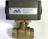 Accurate  Automation Brass Air Pneumatic Actuated Ball Valve 3/4 NPT AAB... - $95.00