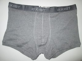2(X)ist Mid-Rise Comfort Cotton Trunk Profile Men’s Boxer Gray XL (40-42... - $6.83