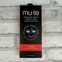 Mute Rhinomed Nasal Dilator 3 Pack Size Large New 10/2024 - £7.87 GBP